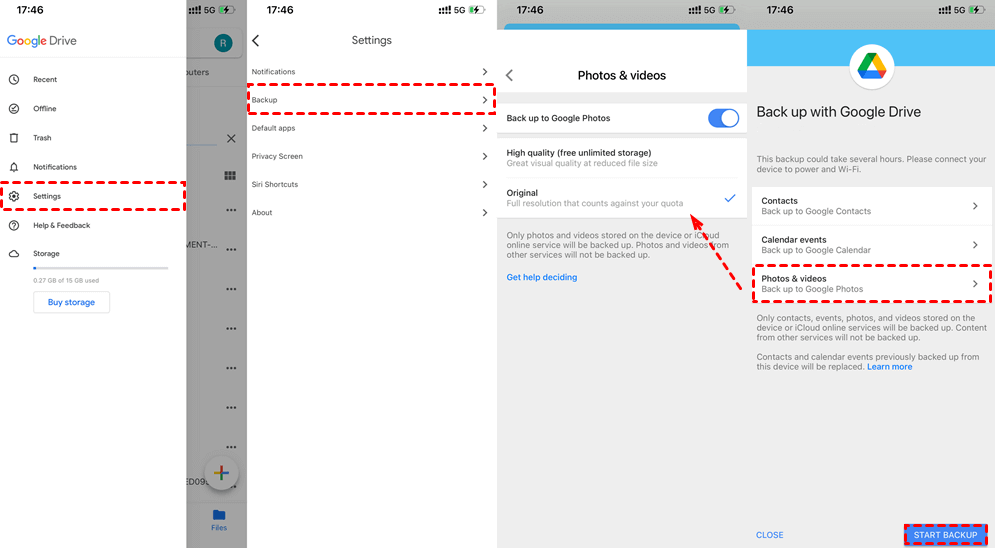 Methoden Iphone Fotos Mit Google Drive Synchronisieren Automatisch