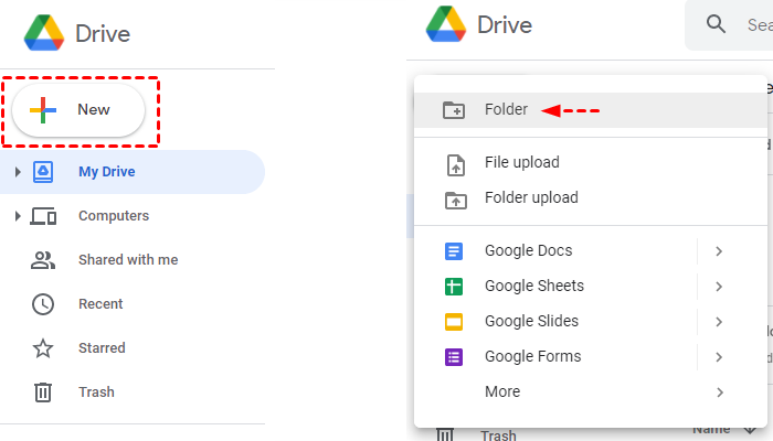 Create a New Folder