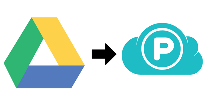 Google Drive to pCloud