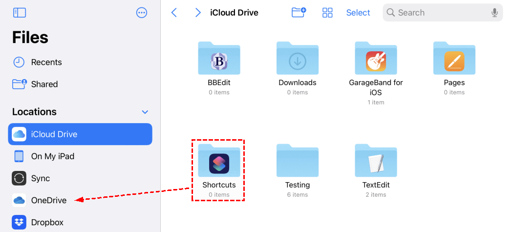 Drag and Drop iCloud Photos to OneDrive