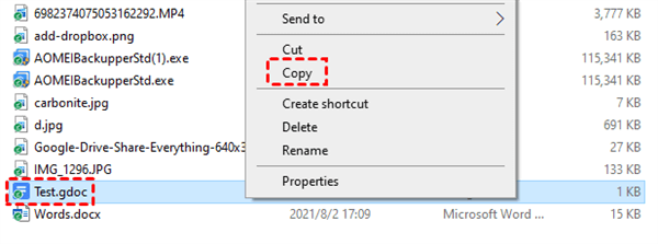 Copy a Google Drive Folder