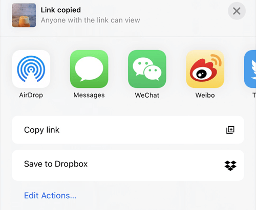 Ways to Share Videos from Dropbox App