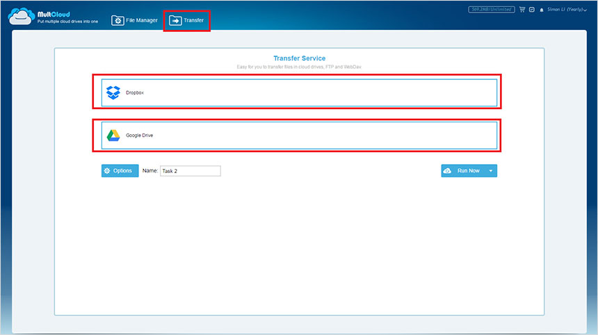 cloud sync tap forms