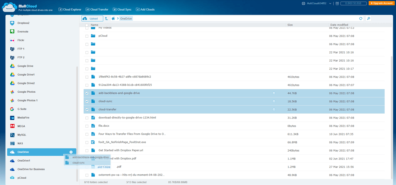 4 Maneras Transferir Archivos De Una Cuenta De OneDrive A Otra Sin 