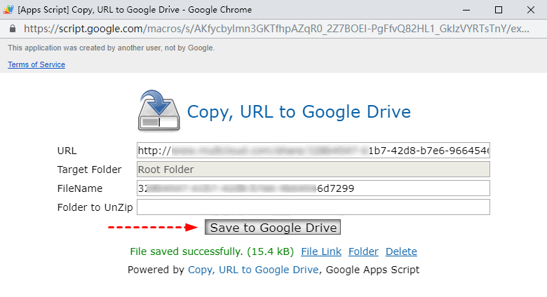 URL in Google Drive speichern