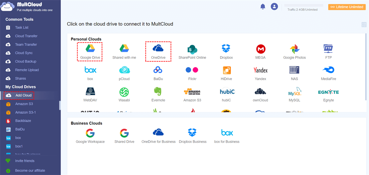 How to Backup OneDrive to Google Drive in 4 Ways