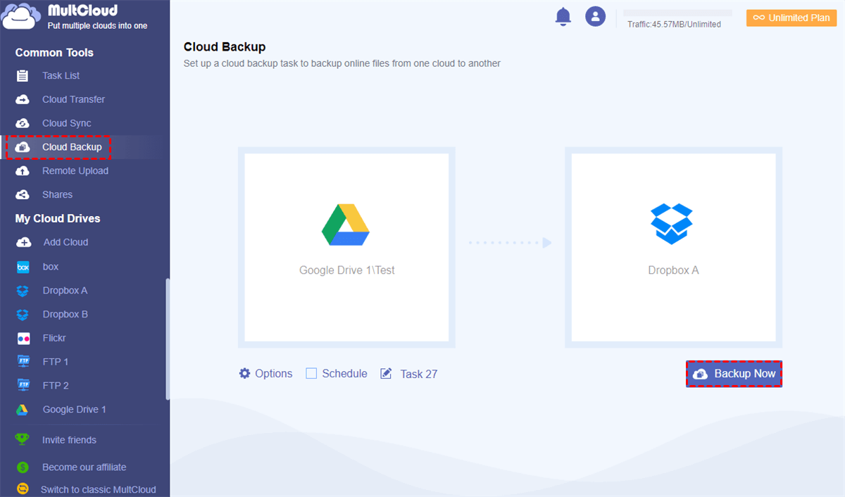 Google Drive backups failing with 429 error for larger backups