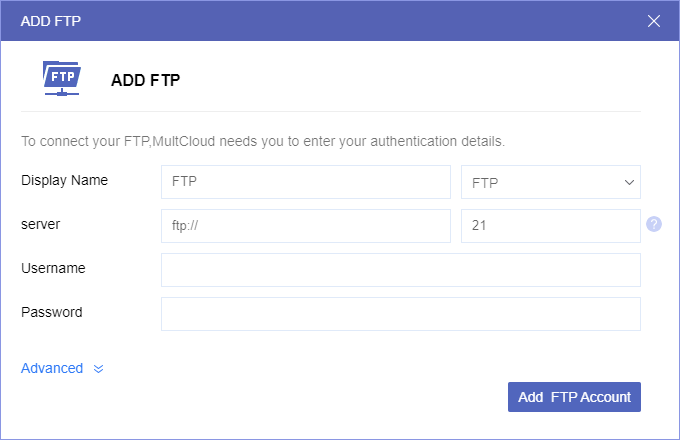 google drive to ftp server