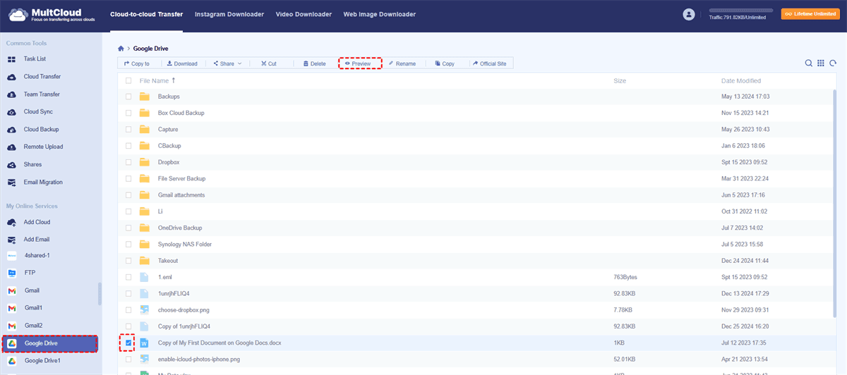 Preview Google Drive Files Preview Google Drive Files