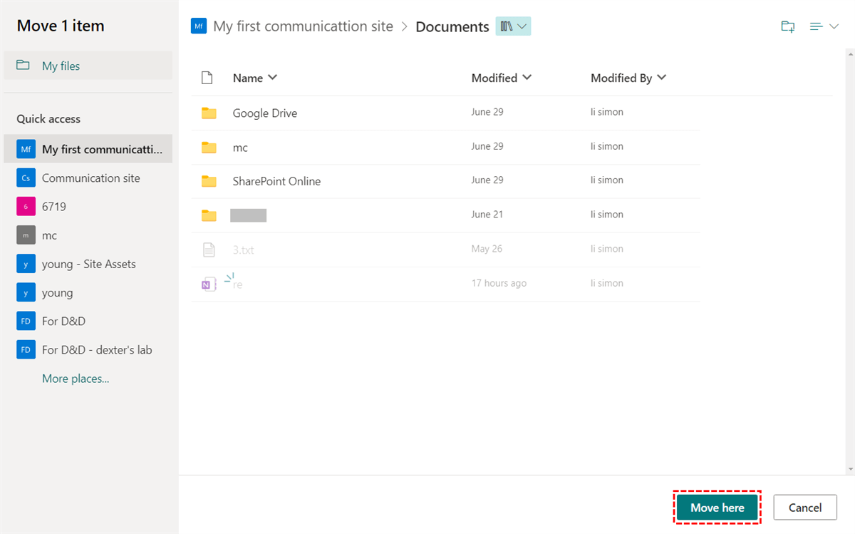  4 Easy Ways How To Move Files In SharePoint