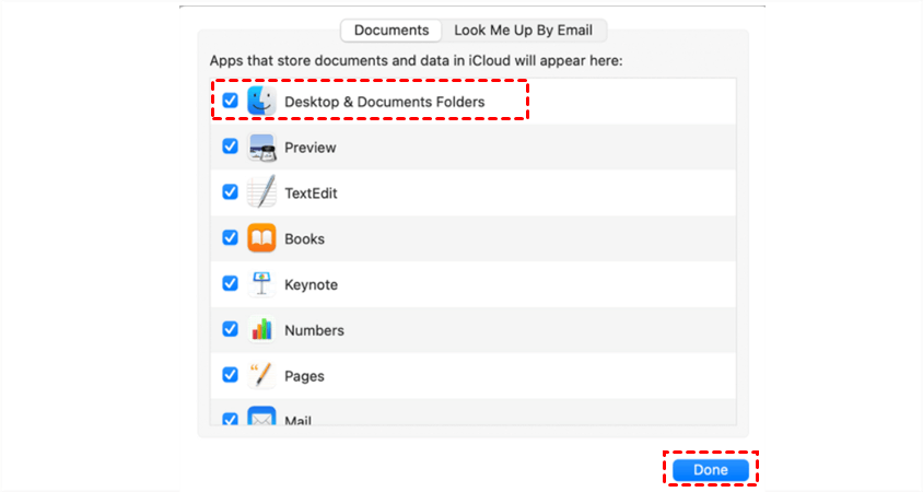 Select Folders