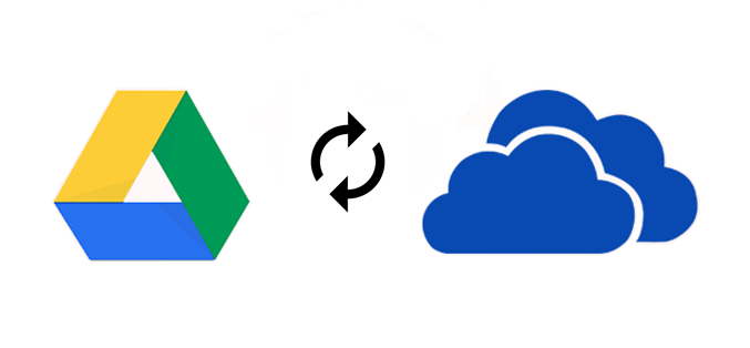 Sync OneDrive Folder to Google Drive