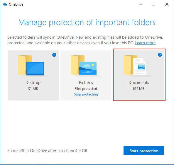 how to sync local folder with onedrive for business