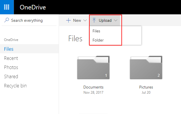 how-to-automatically-upload-photos-to-onedrive-pictures