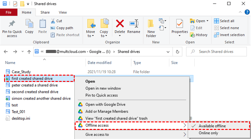 How To Share Google Shared Drive Link