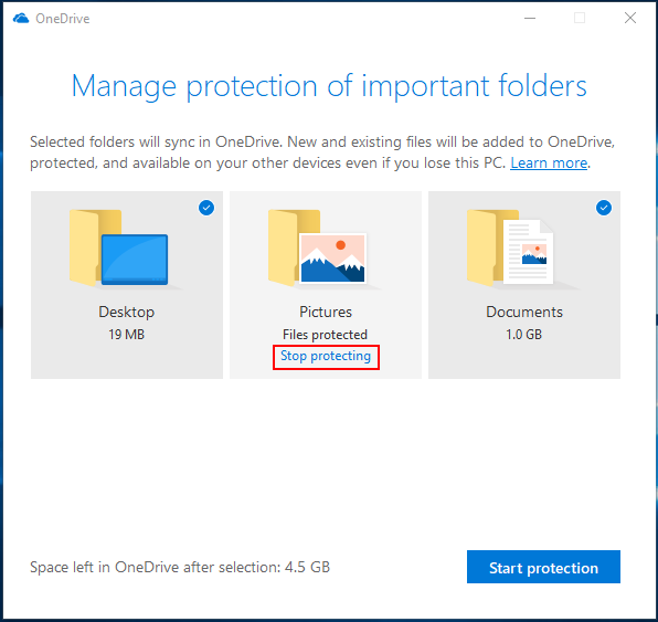 how to stop microsoft onedrive from popping up