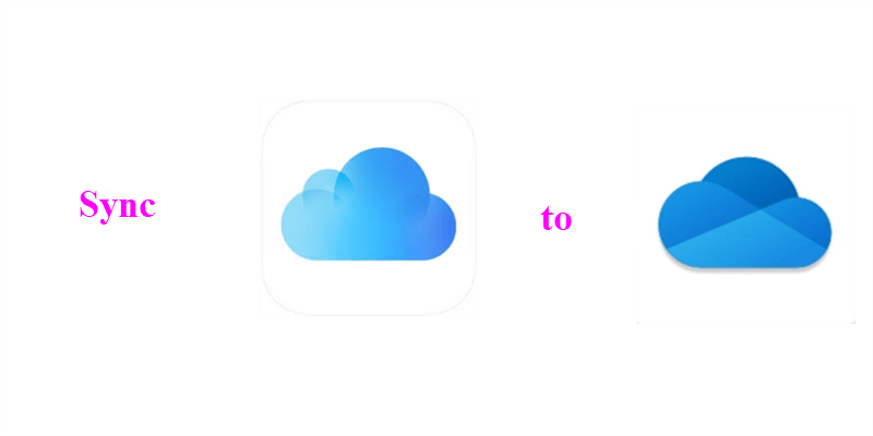 Sync iCloud to OneDrive