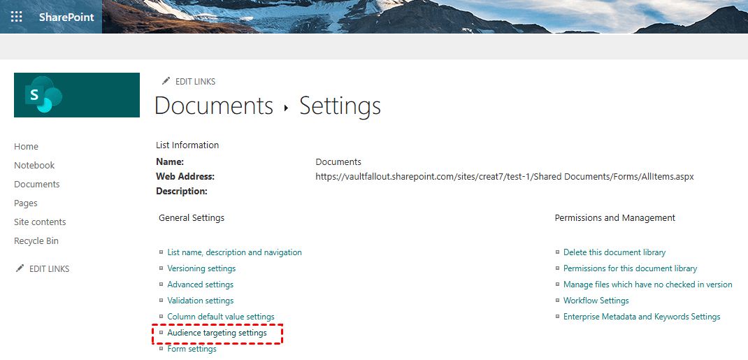 Choose Audience Targeting Settings Choose Audience Targeting Settings