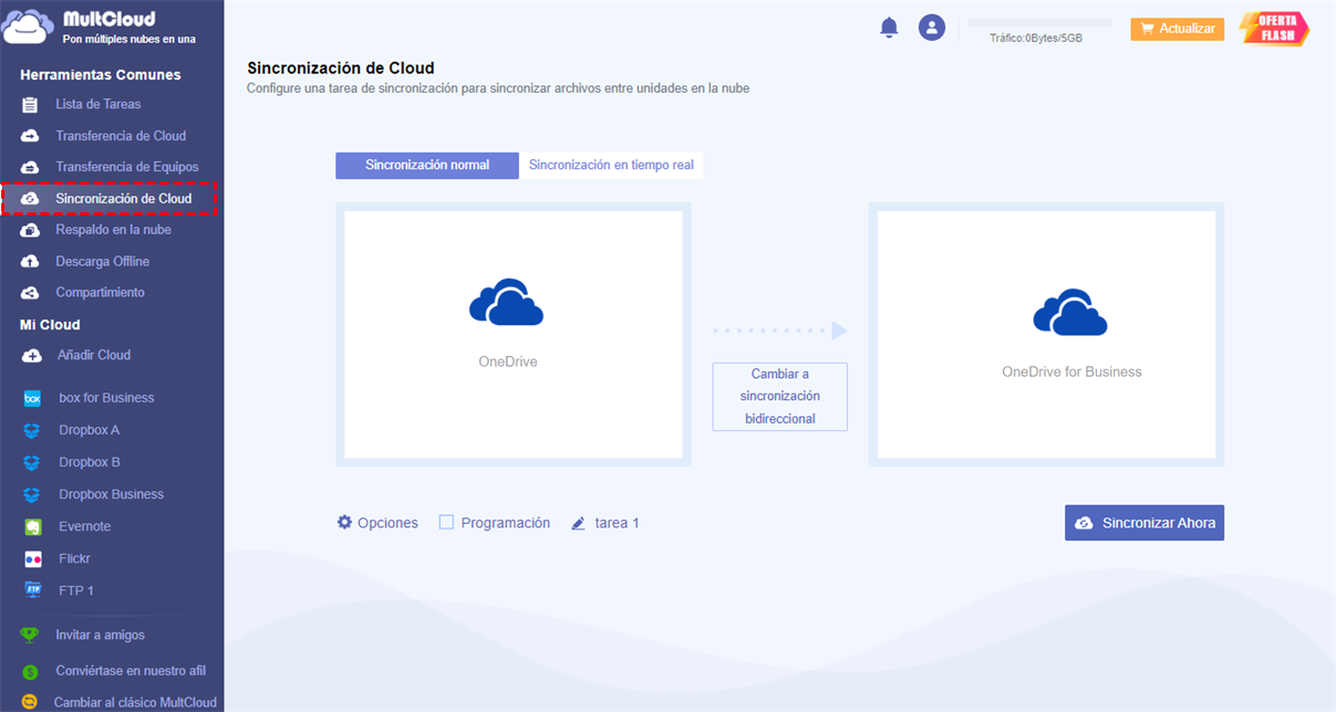 Sincronizar OneDrive a OneDrive for Business