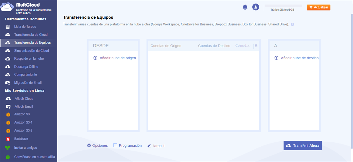 Team Transfer transferencia de equipo