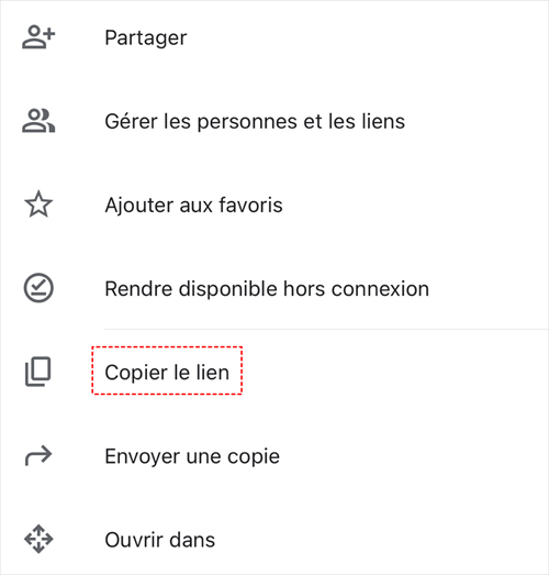 Copier le lien