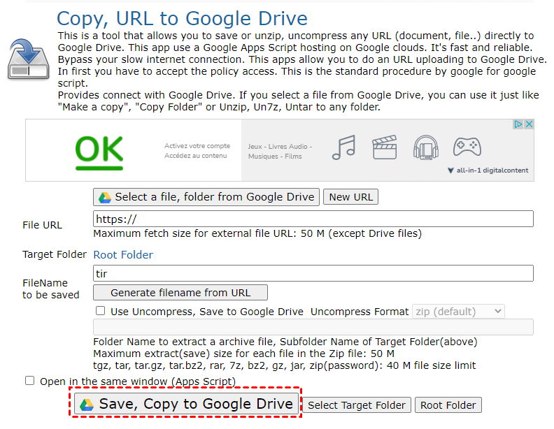 google drive url sharing edit