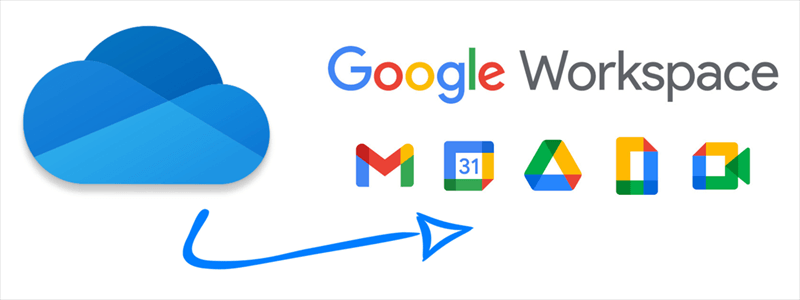 OneDriveからGoogle Workspaceに移行