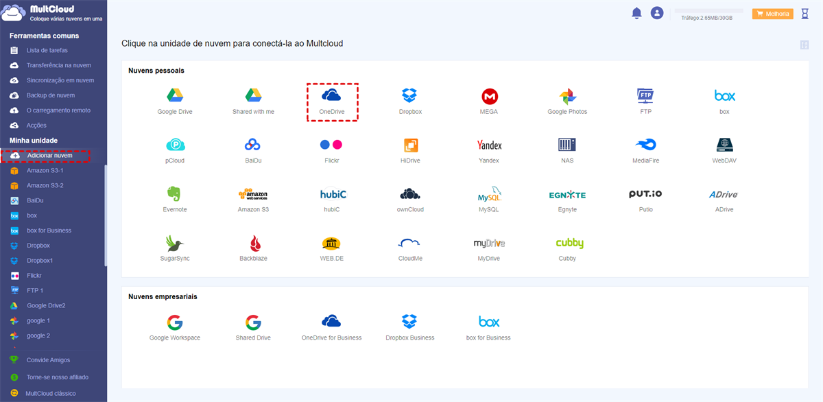 Guia definitivo para transferir arquivos do OneDrive para o Google