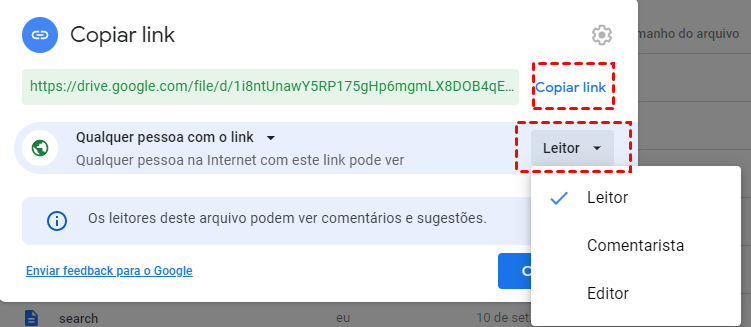 Como Compartilhar Arquivos no Google drive: 