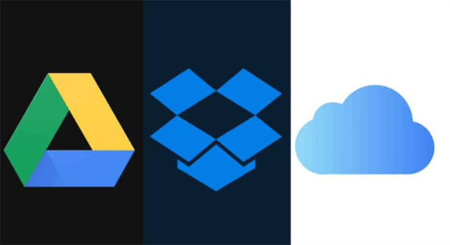 Google Drive vs iCloud vs Dropbox